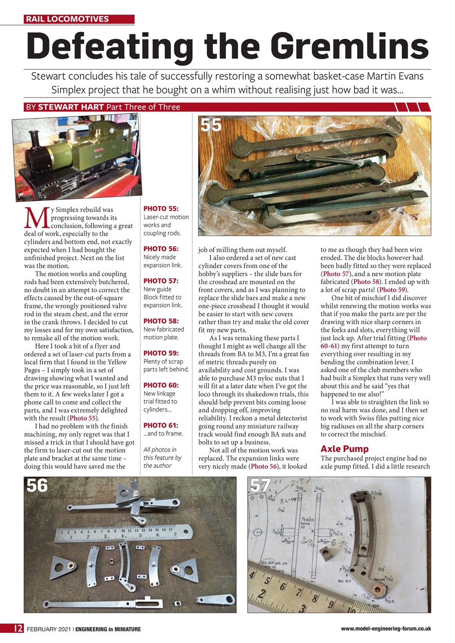 Engineering in Miniature Preview Pages