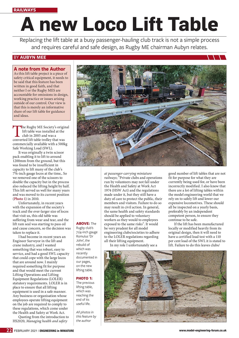 Engineering in Miniature Preview Pages