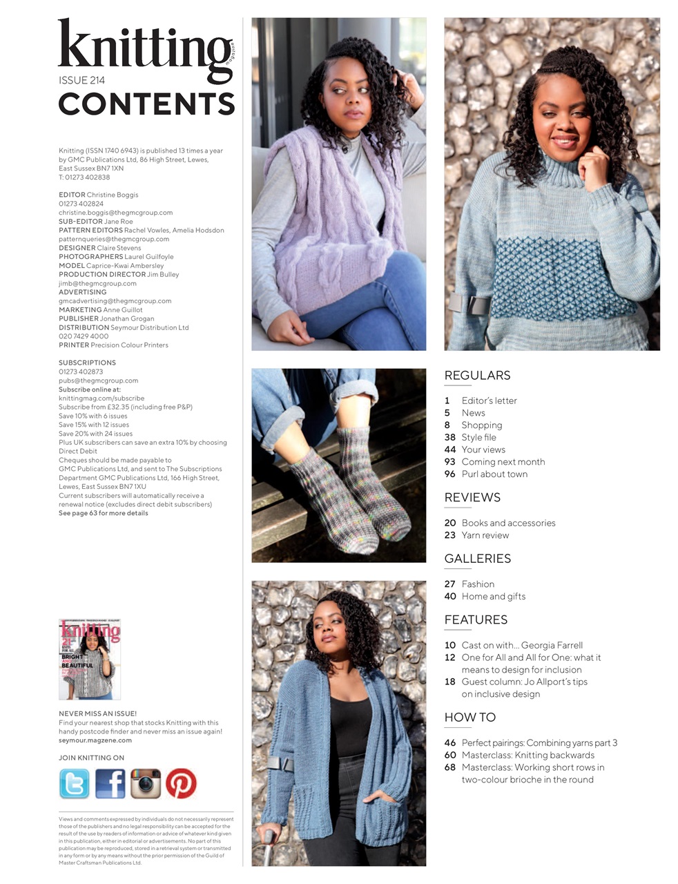 Knitting Preview Pages