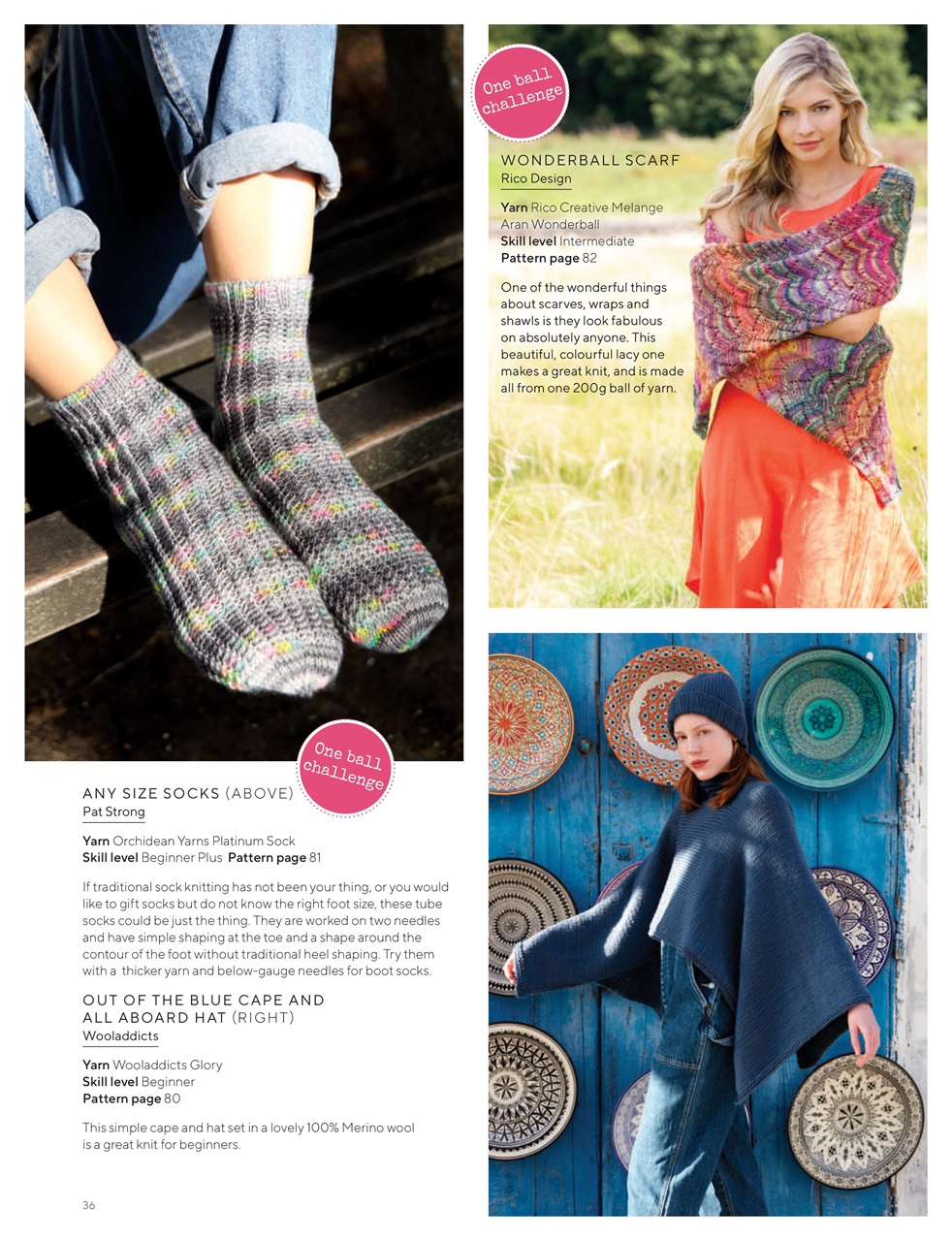 Knitting Preview Pages