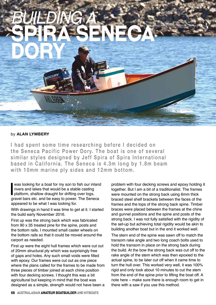 Australian Amateur Boat Builder Preview Pages