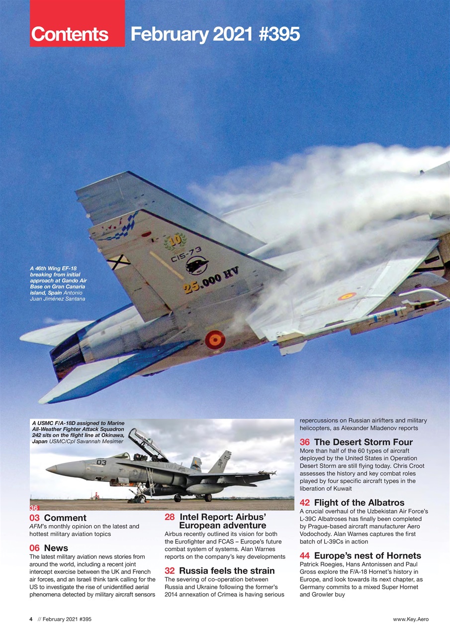 AirForces Monthly Preview Pages