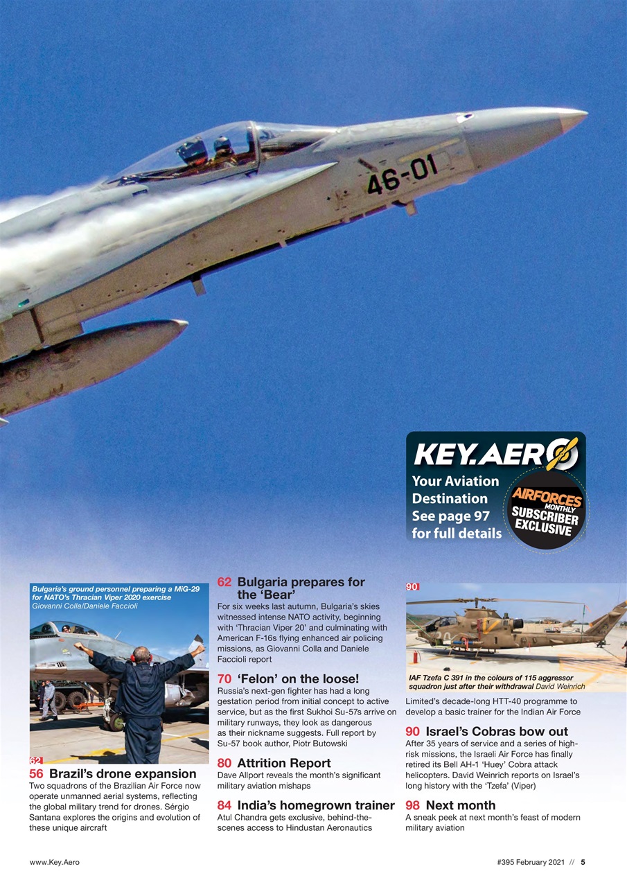 AirForces Monthly Preview Pages