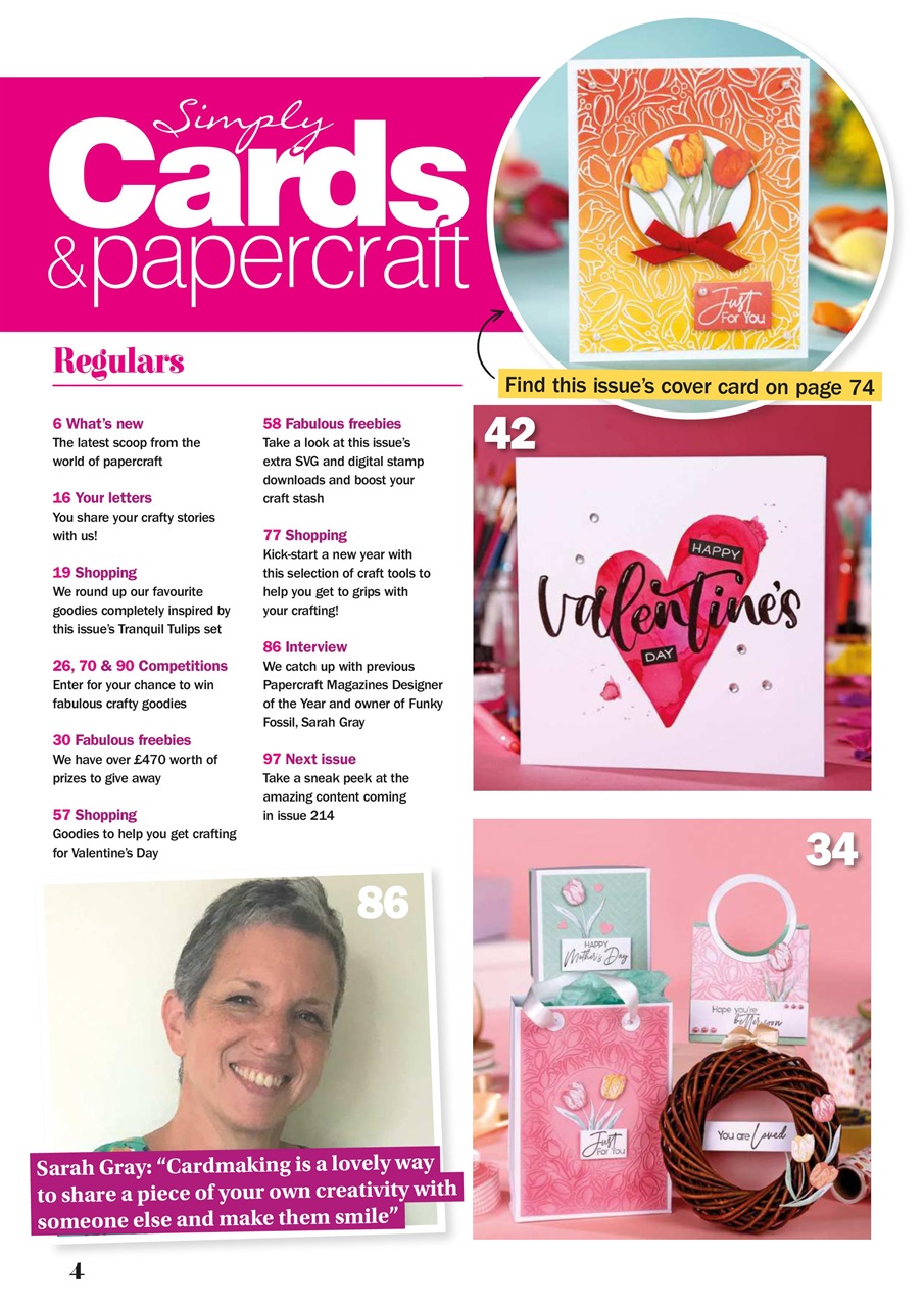 Simply Cards & Papercraft Preview Pages