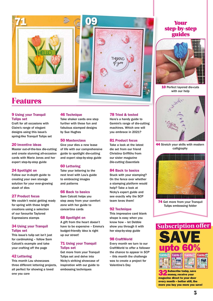 Simply Cards & Papercraft Preview Pages