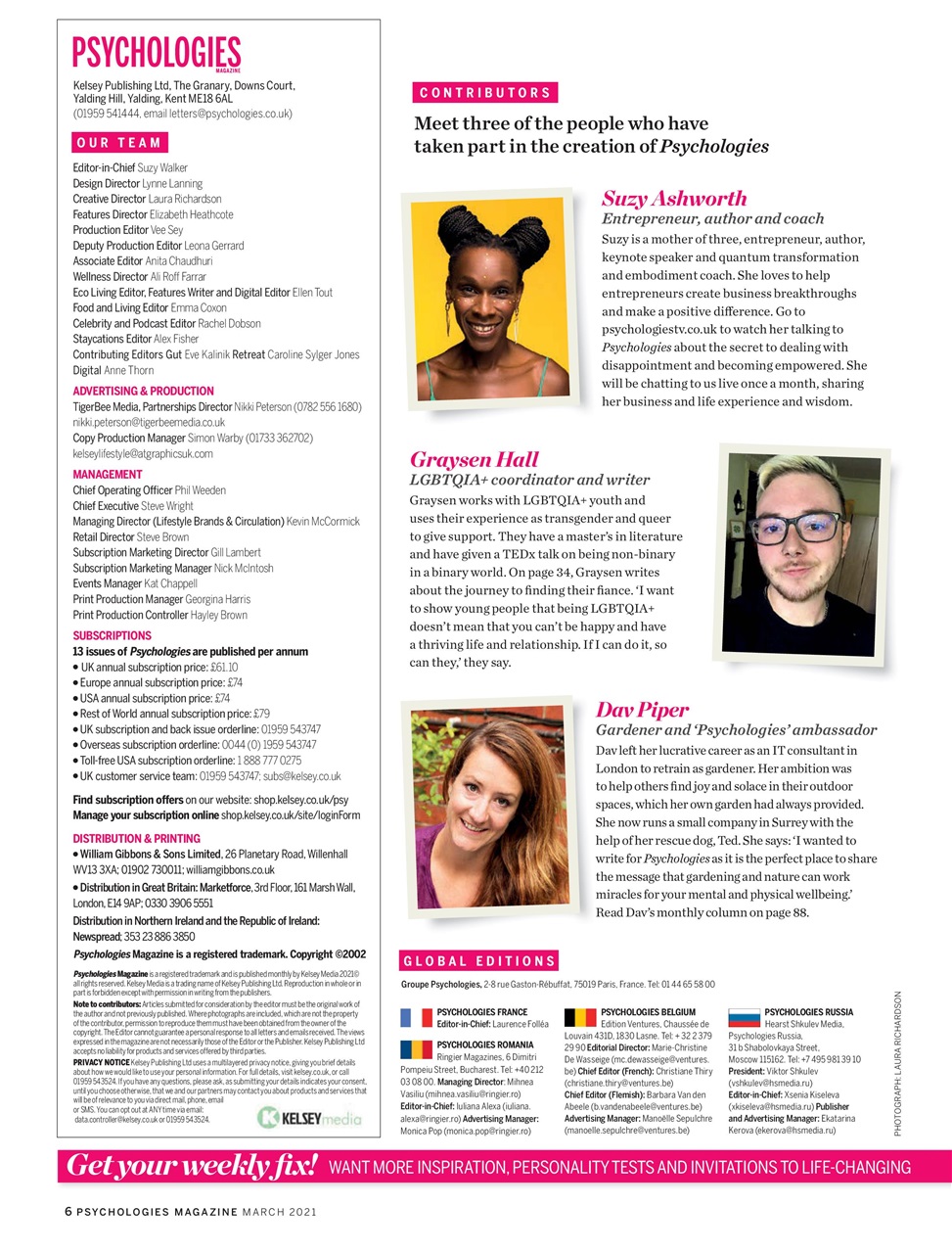 Psychologies Preview Pages