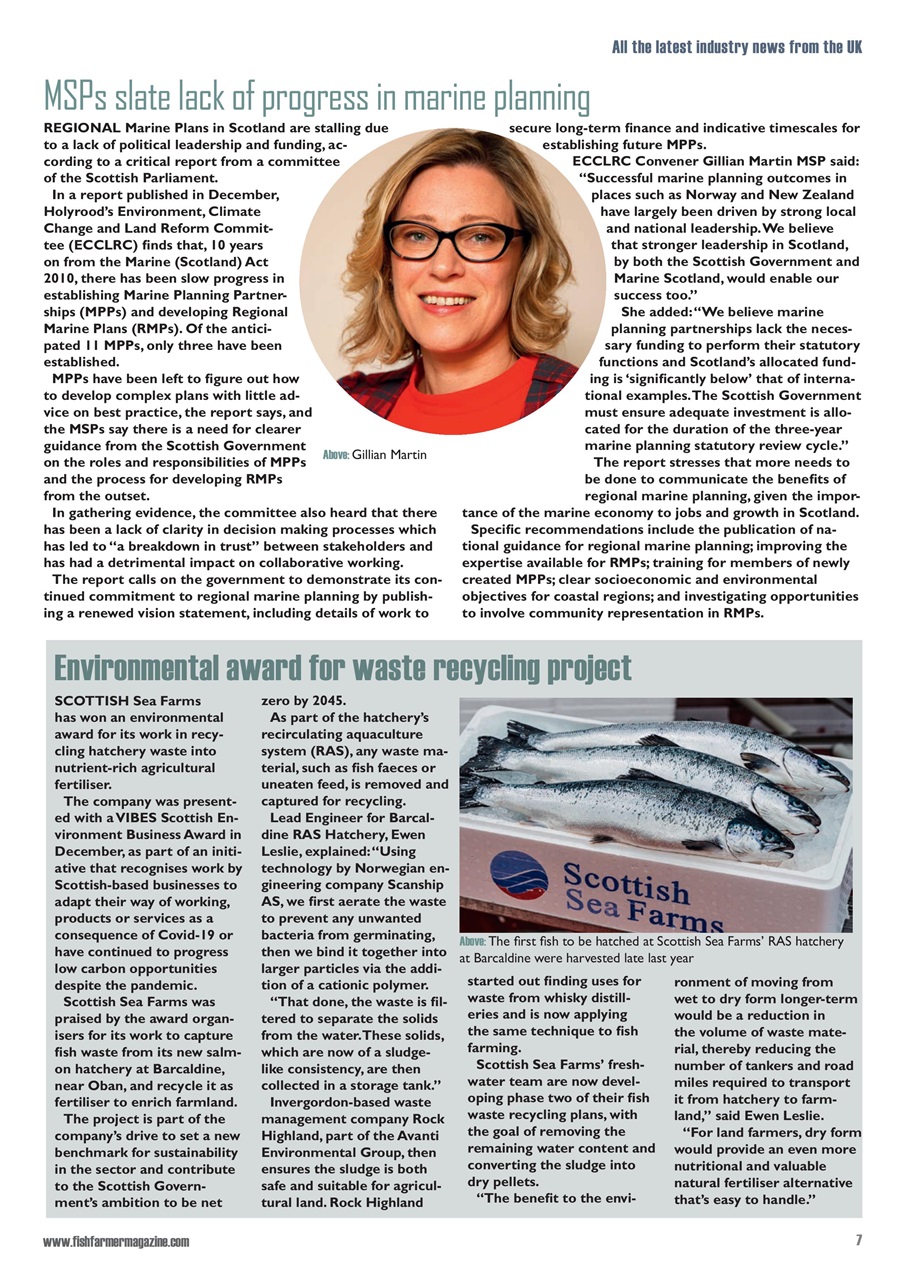 Fish Farmer Magazine Preview Pages