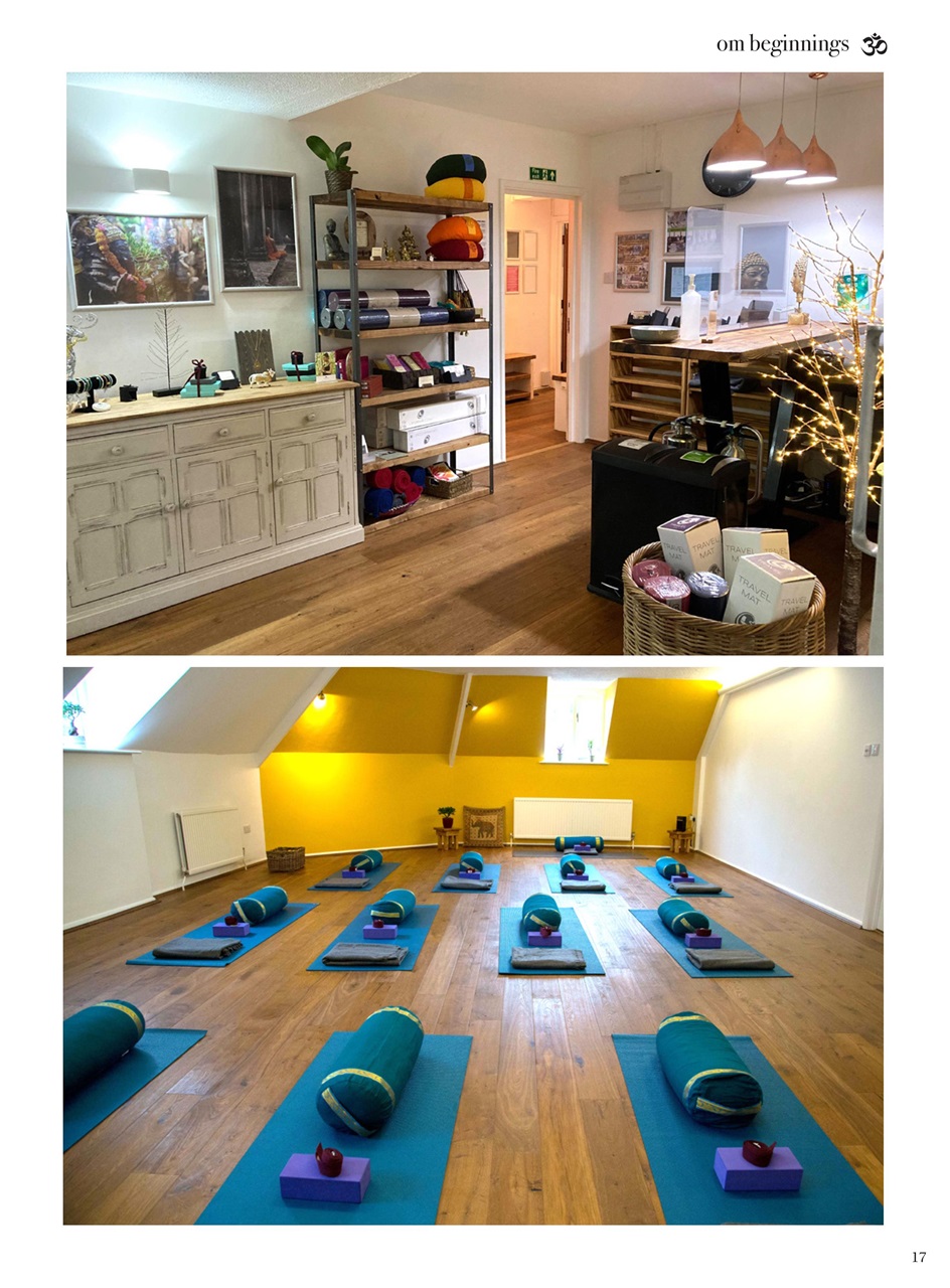 OM Yoga Magazine Preview Pages