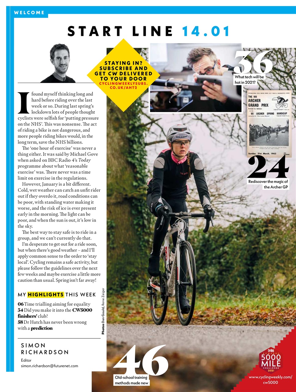 Cycling Weekly Preview Pages