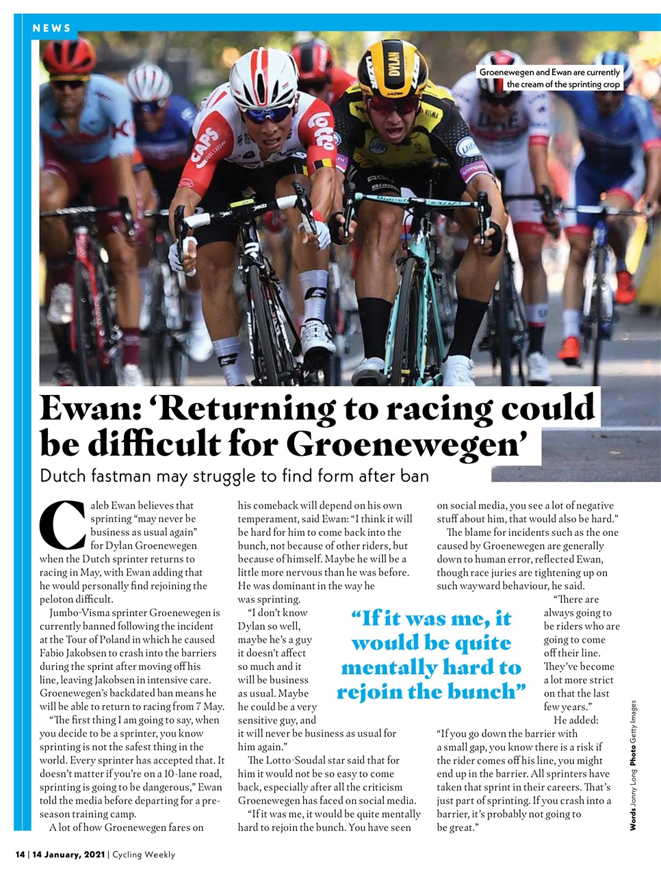 Cycling Weekly Preview Pages