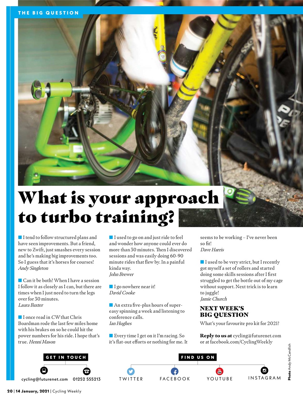 Cycling Weekly Preview Pages