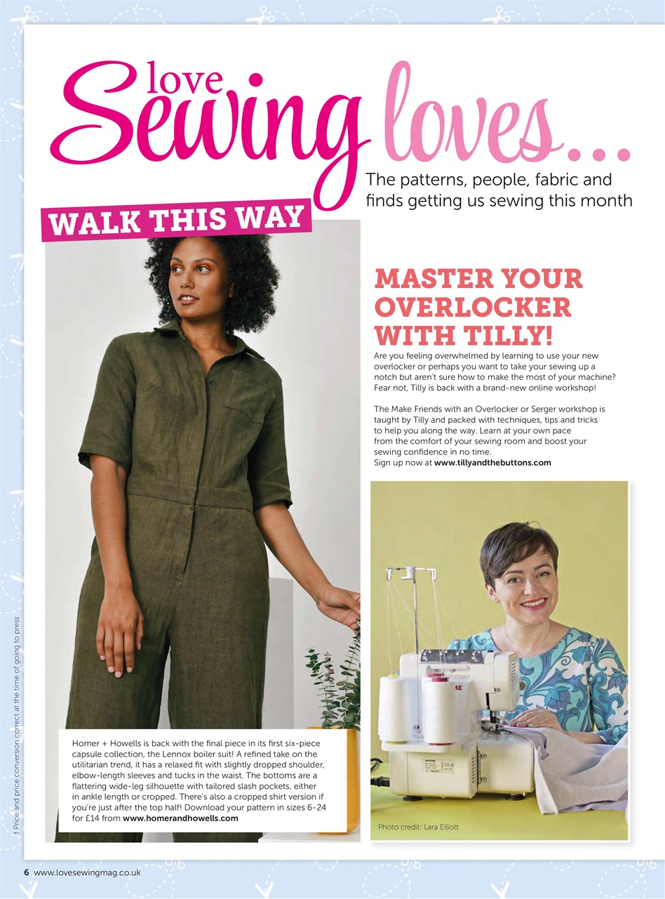 Love Sewing Preview Pages
