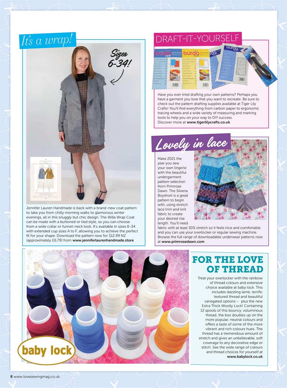 Love Sewing Preview Pages