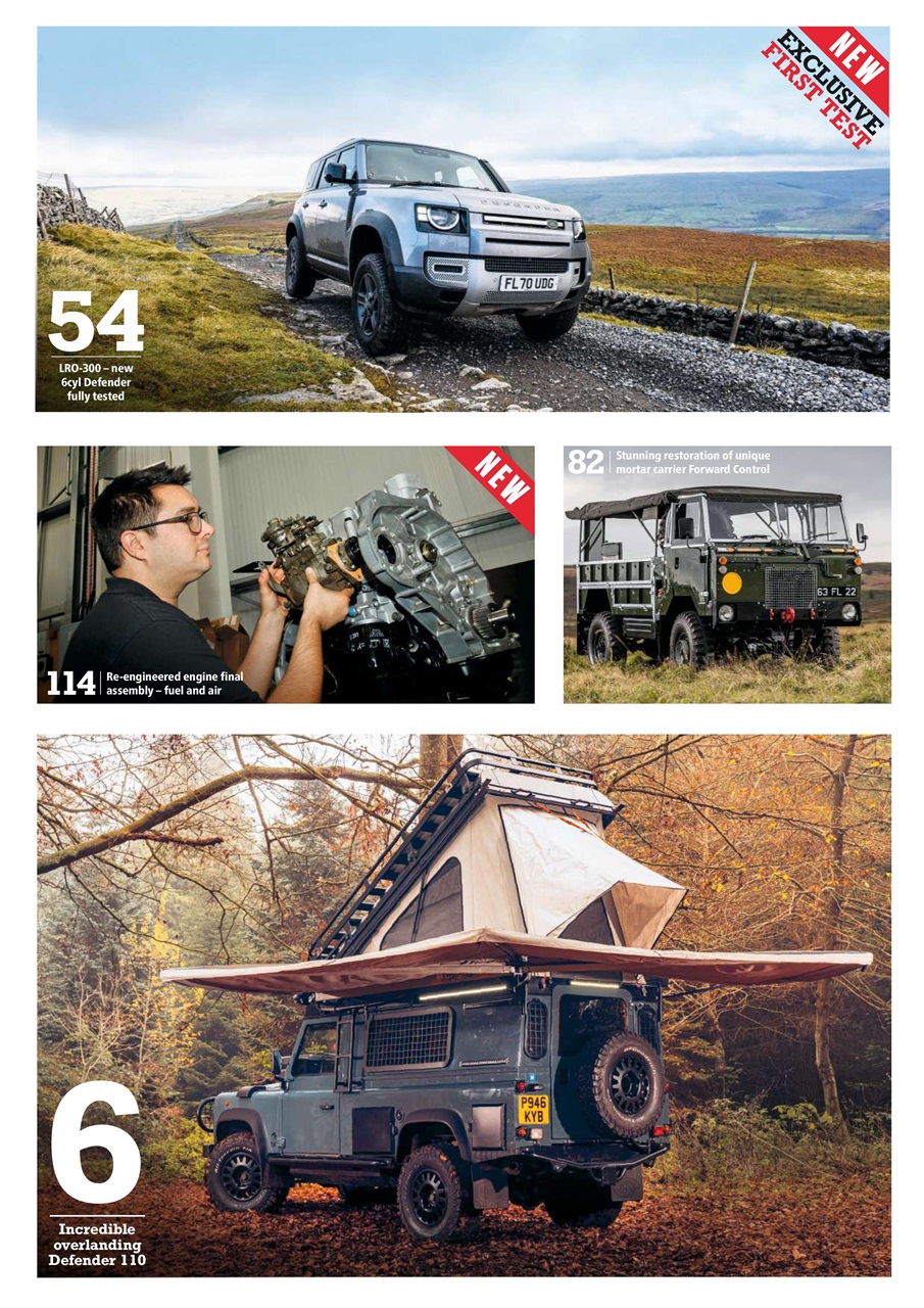 Land Rover Owner Preview Pages