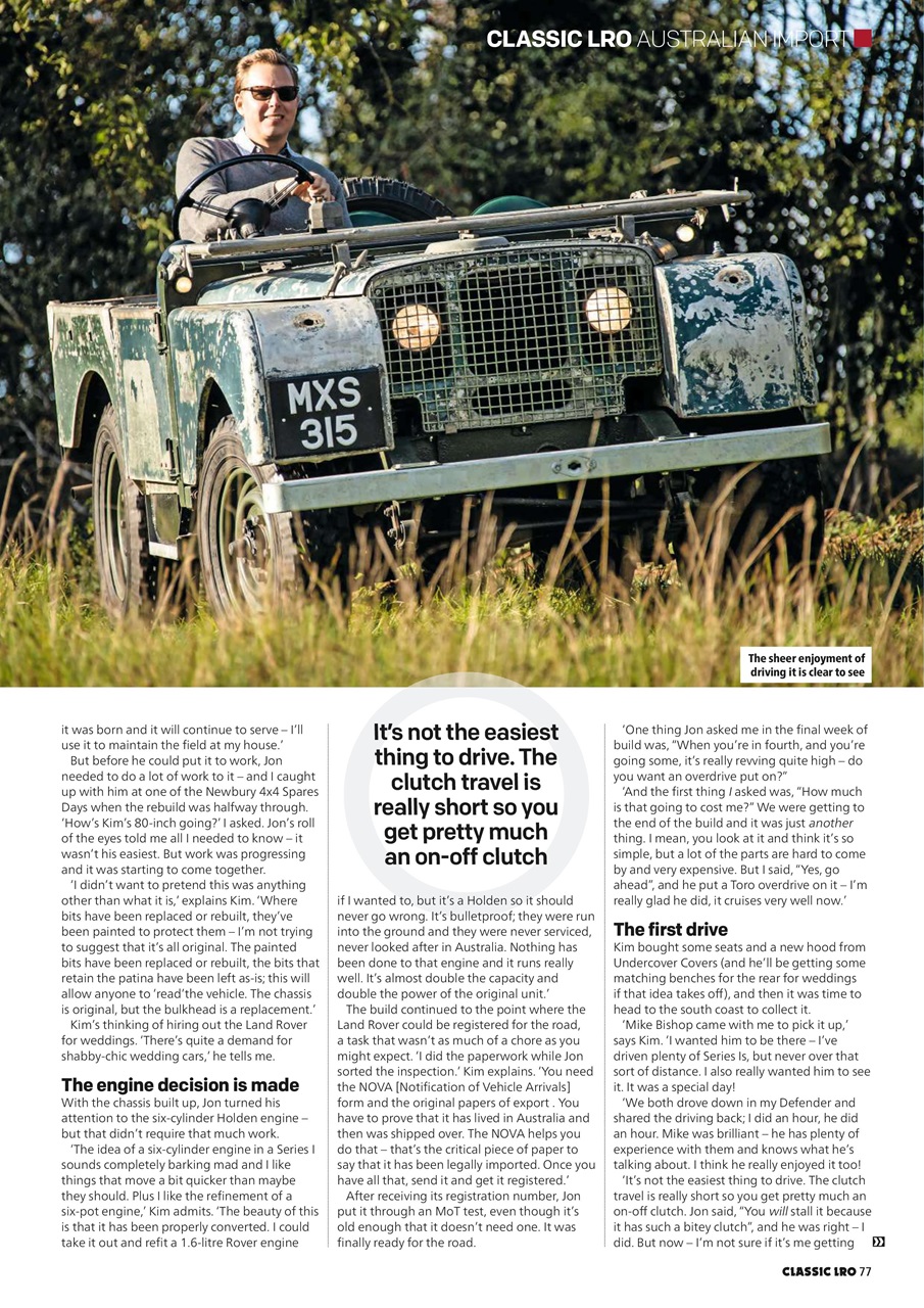 Land Rover Owner Preview Pages