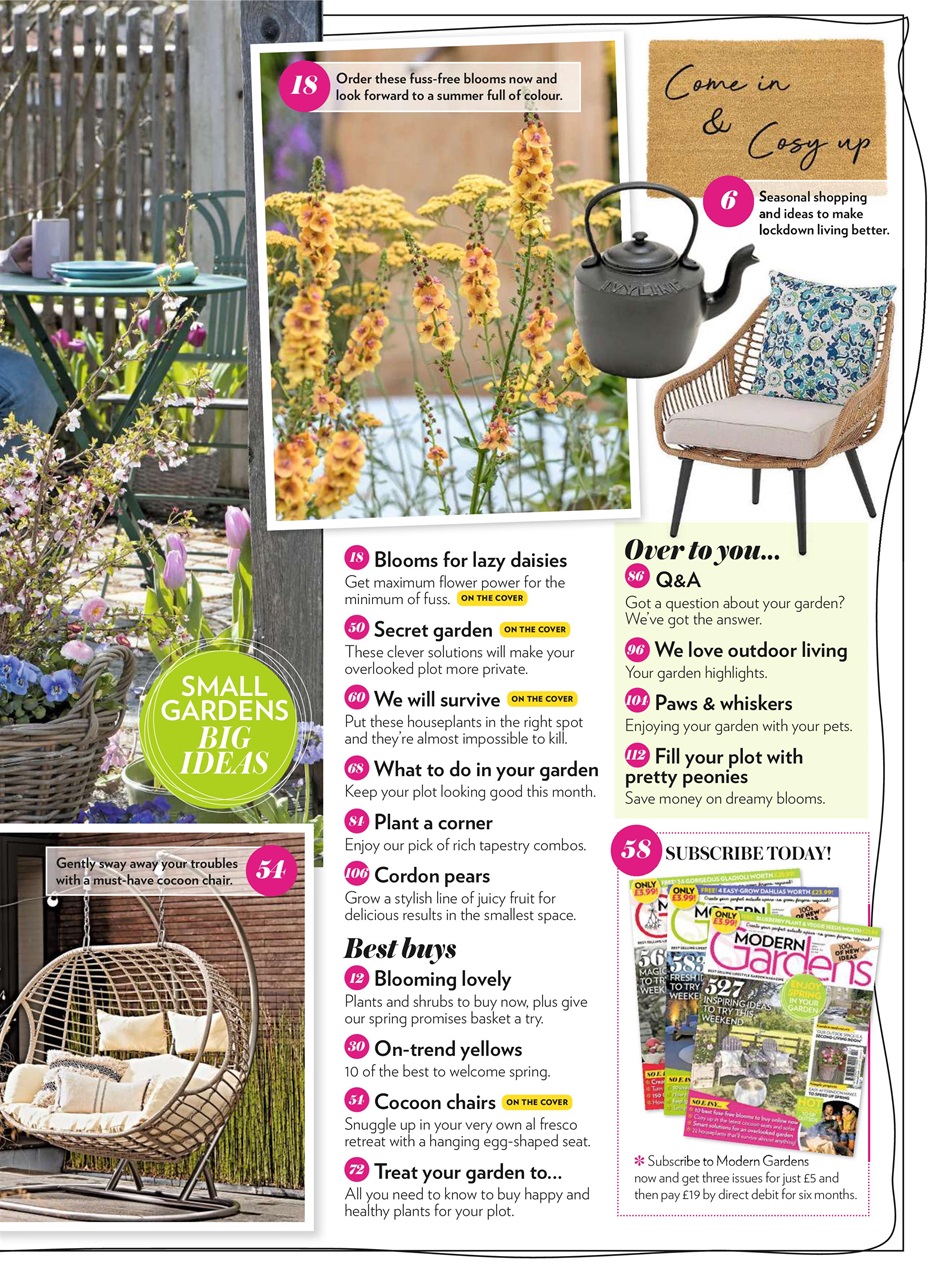 Modern Gardens Preview Pages