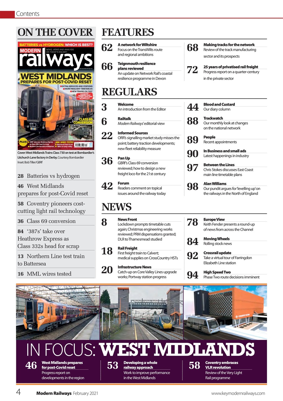 Modern Railways Preview Pages