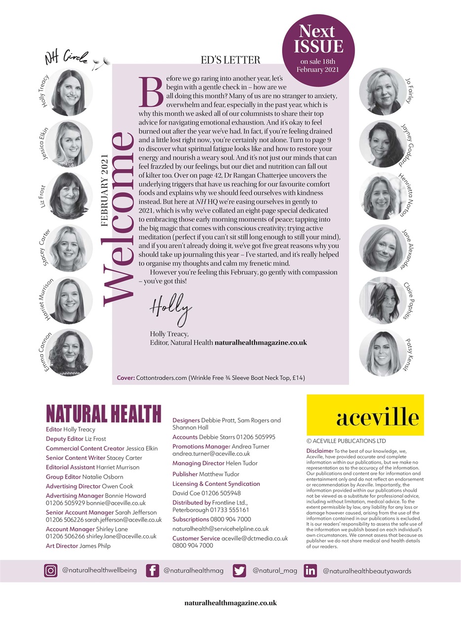 Natural Health Preview Pages