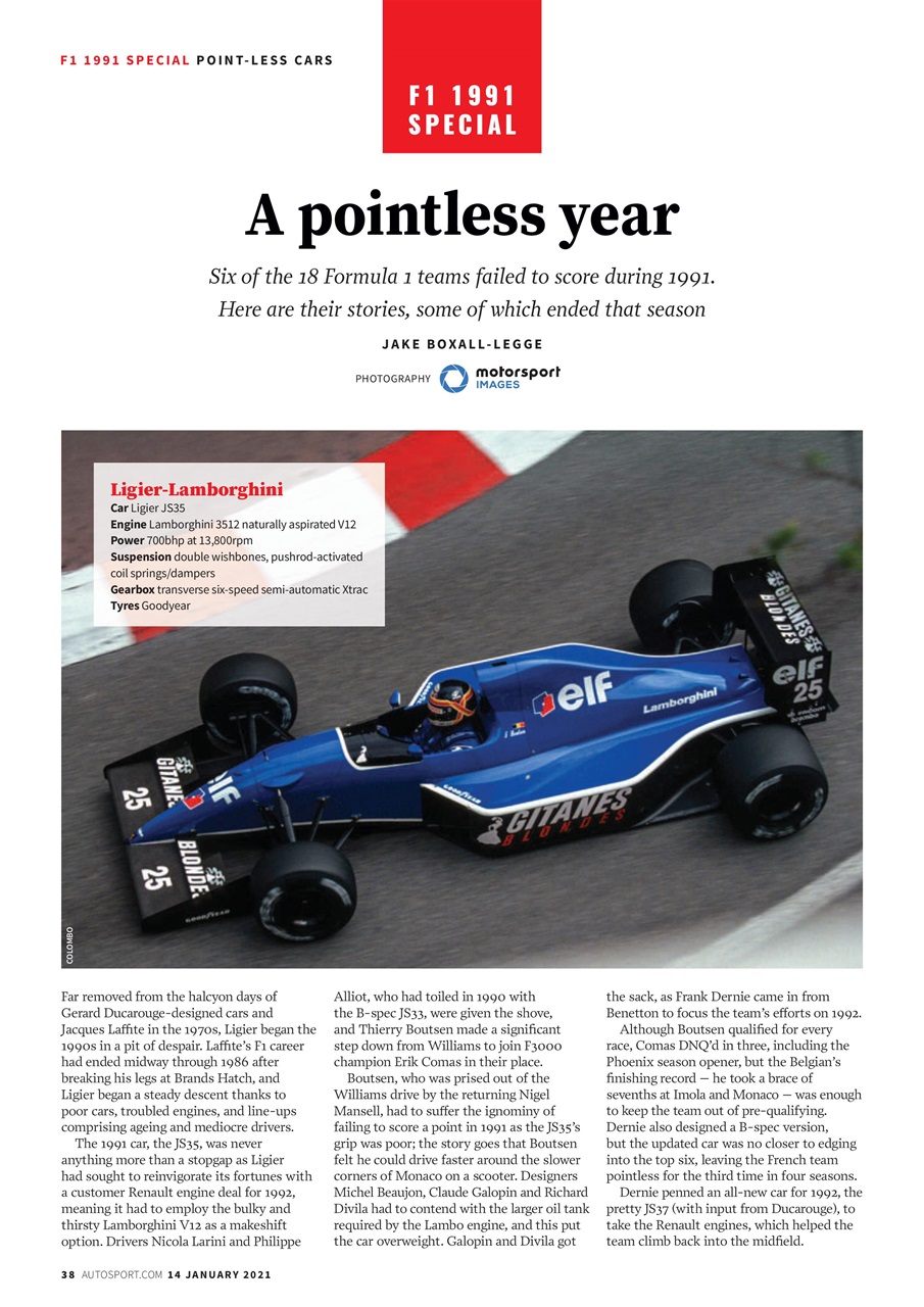 Autosport Preview Pages