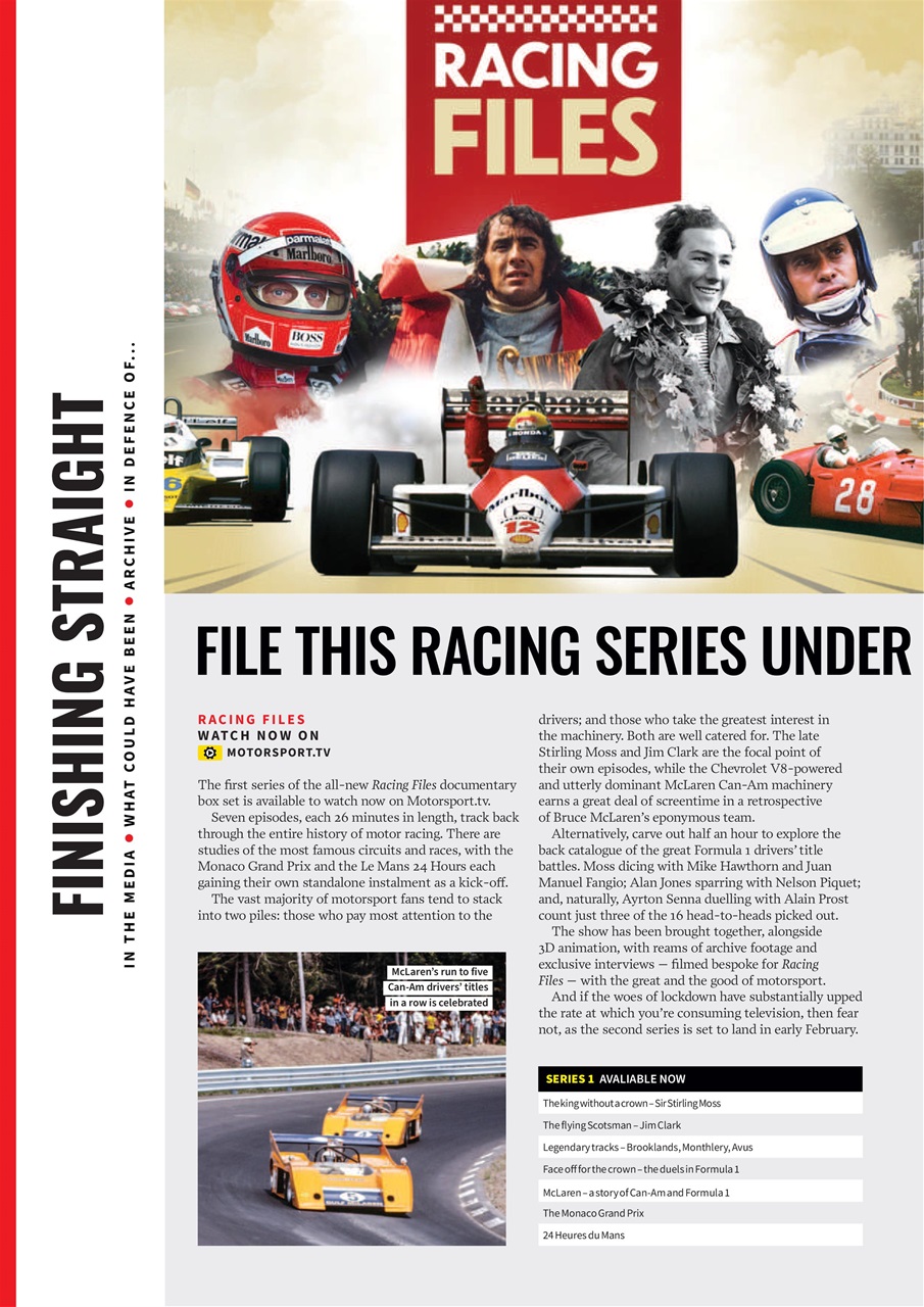 Autosport Preview Pages