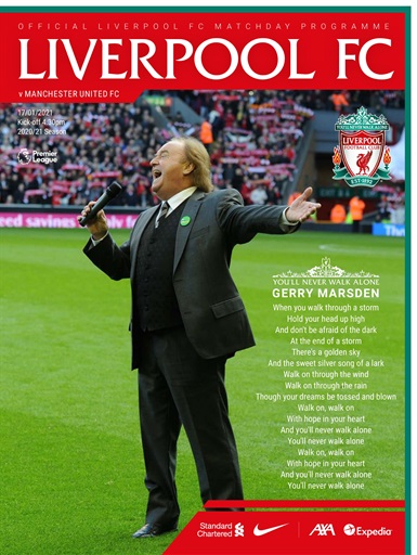 Liverpool FC Programmes issue 