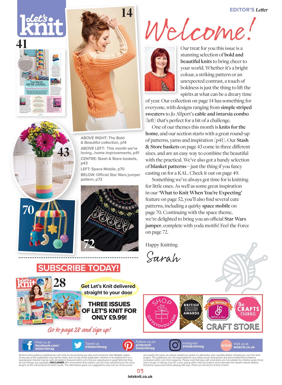 Let's Knit Preview Pages