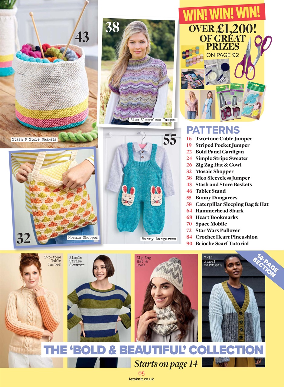 Let's Knit Preview Pages