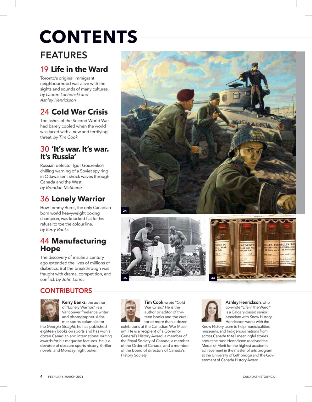 Canada's History Preview Pages