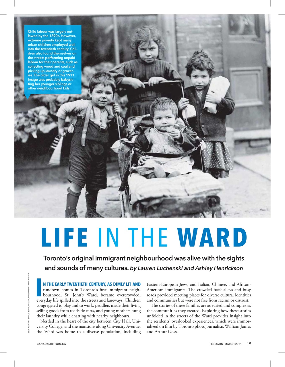 Canada's History Preview Pages