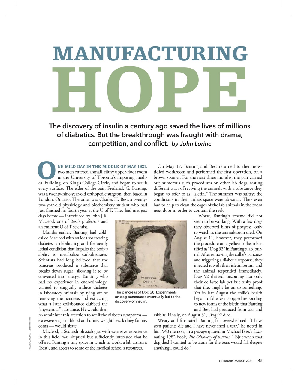 Canada's History Preview Pages