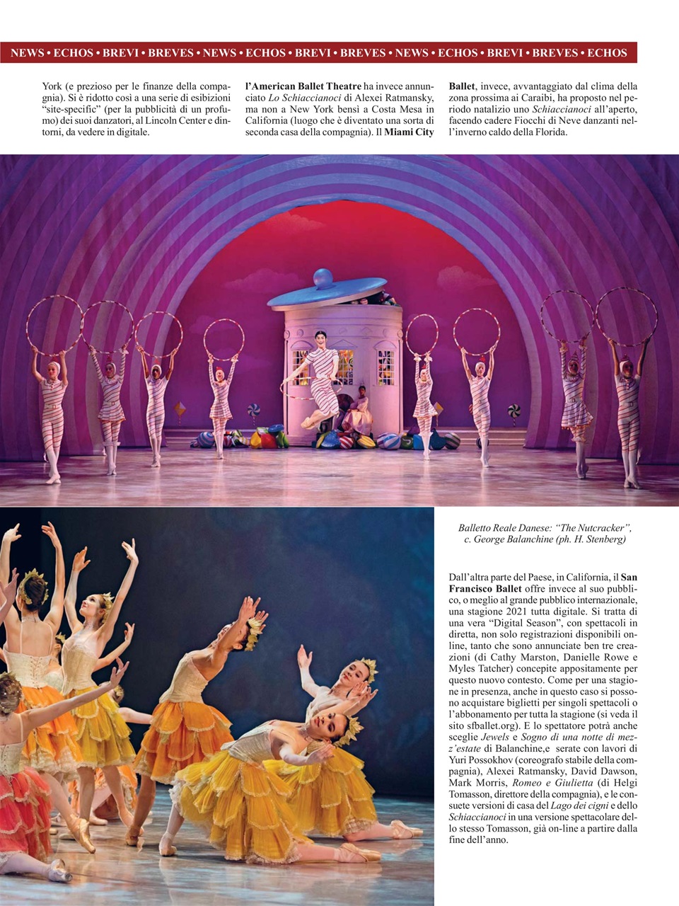 BALLET2000 Edizione Italia Preview Pages
