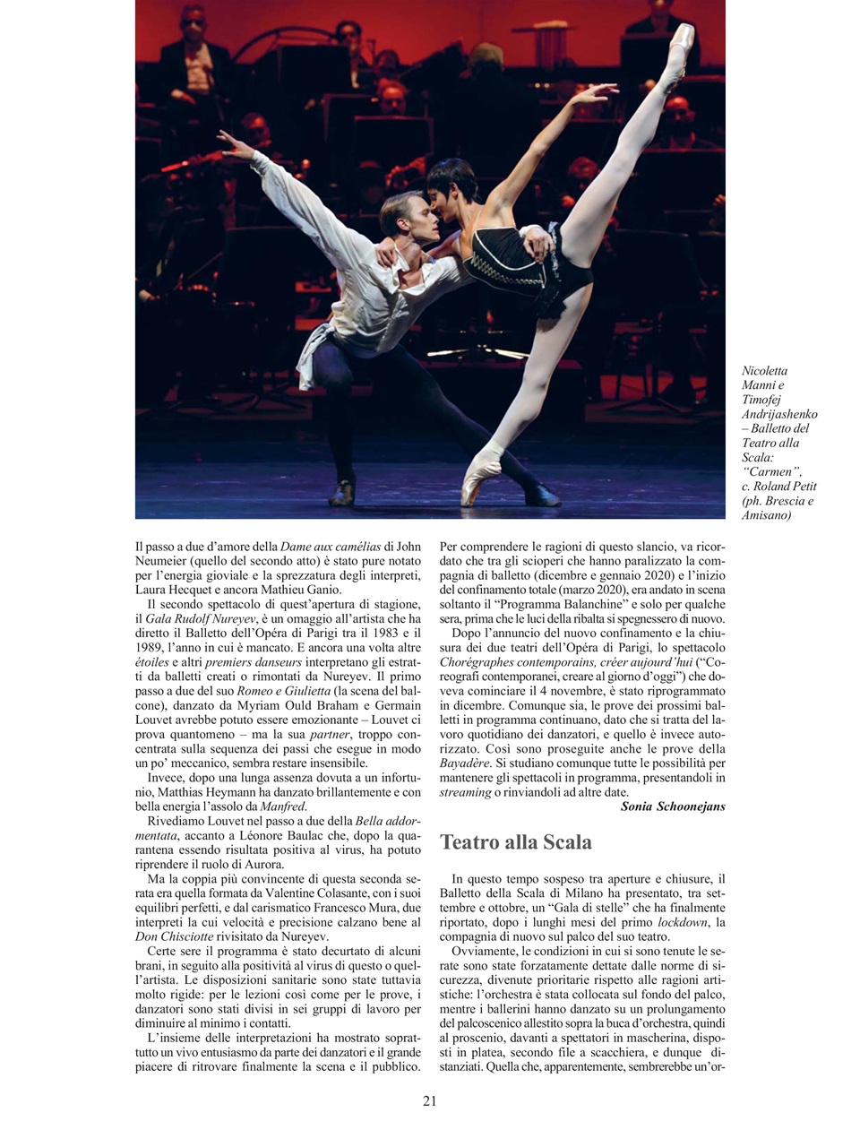 BALLET2000 Edizione Italia Preview Pages