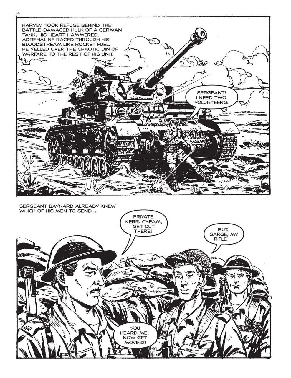Commando Preview Pages