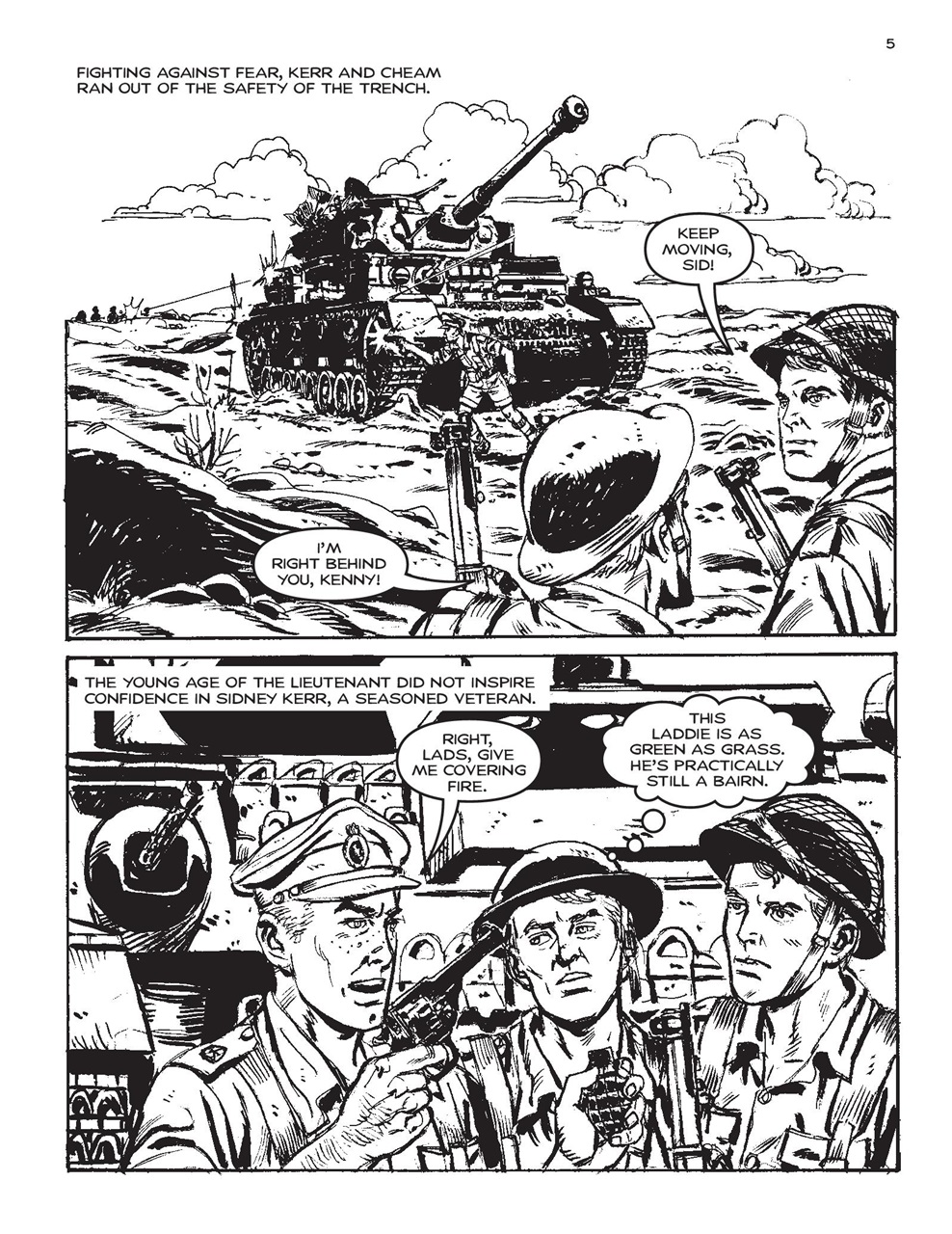 Commando Preview Pages