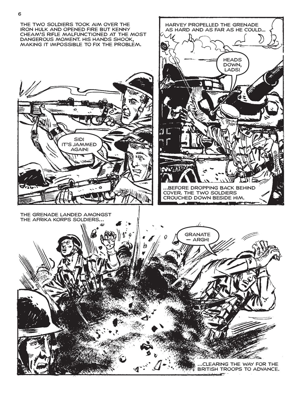 Commando Preview Pages