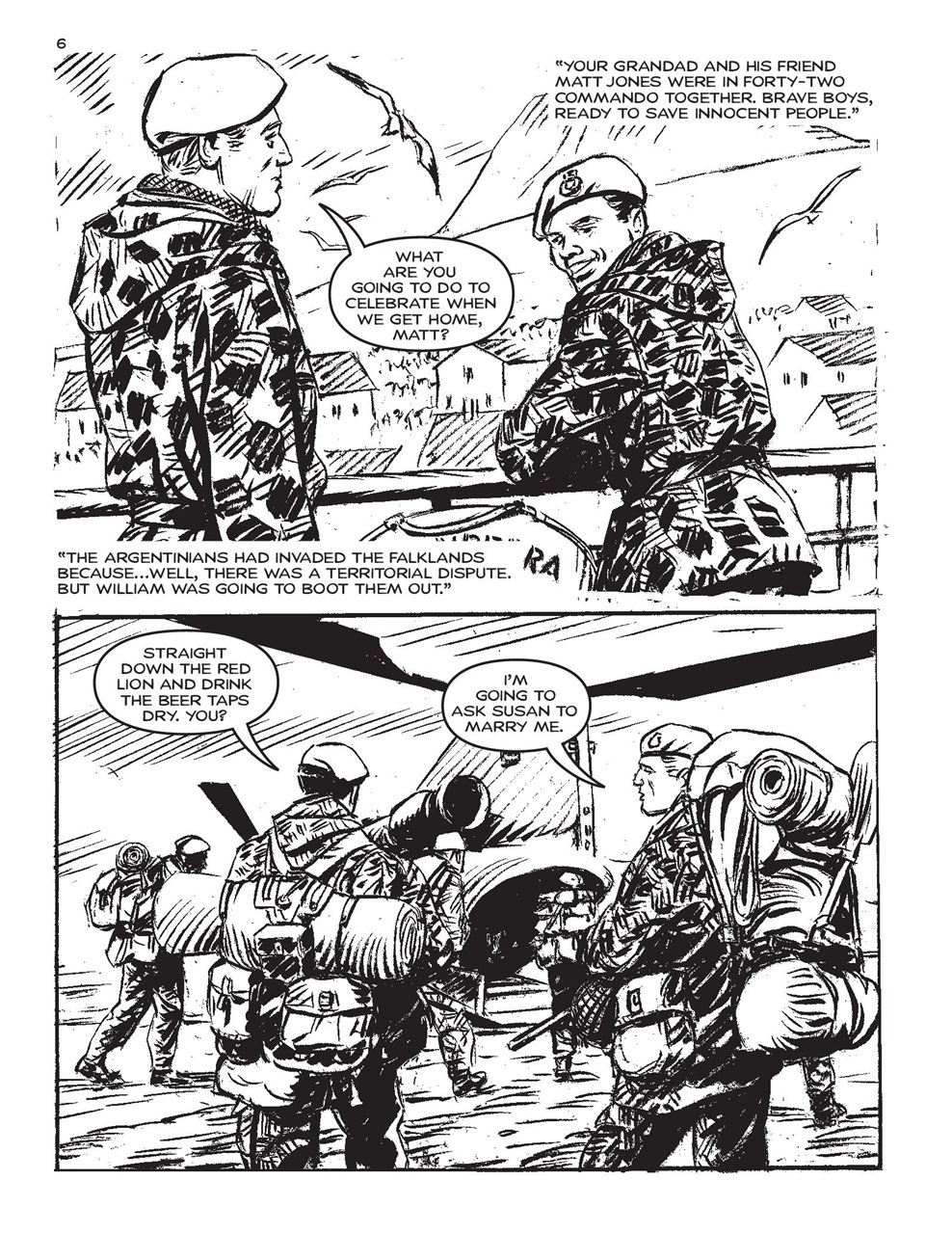 Commando Preview Pages