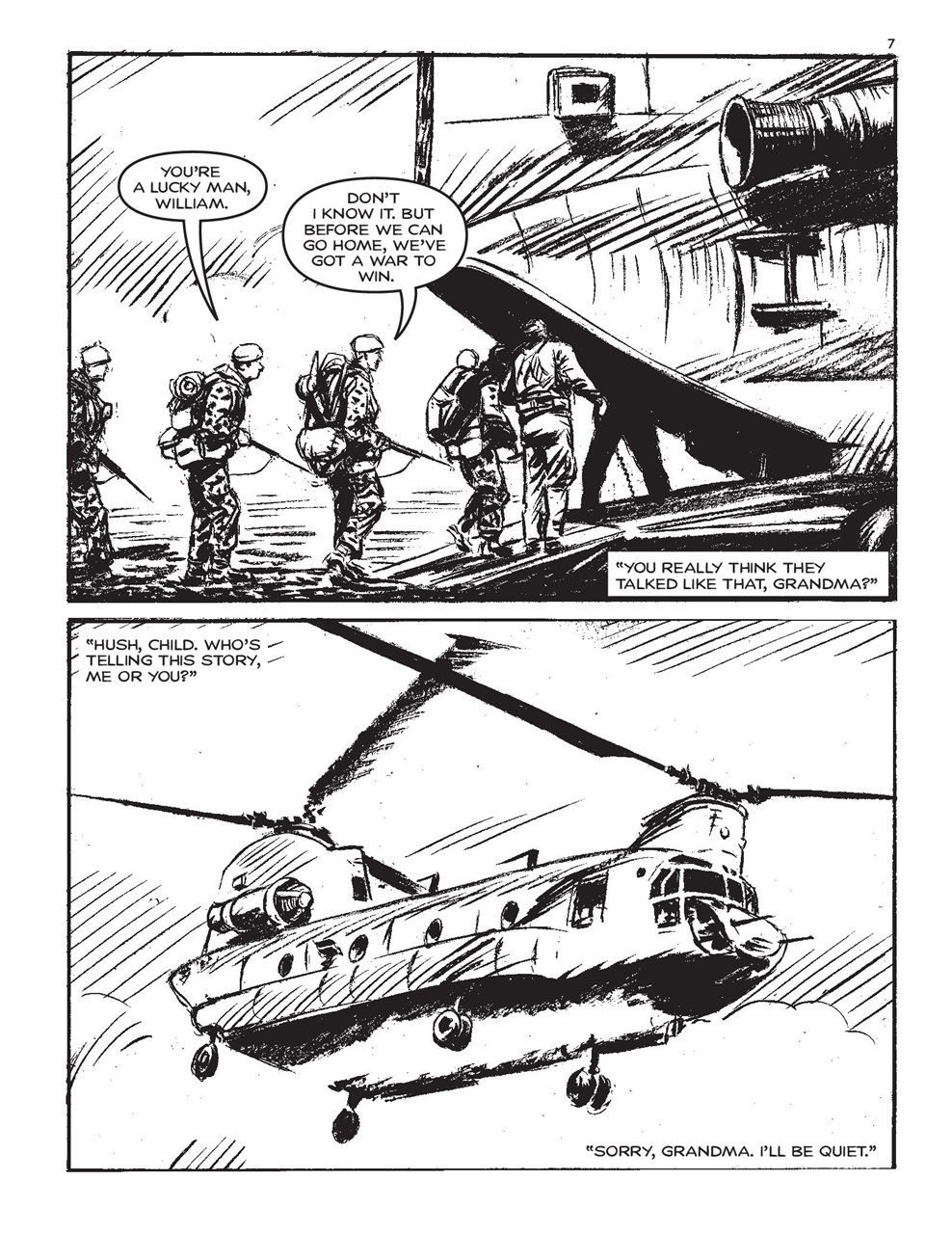 Commando Preview Pages