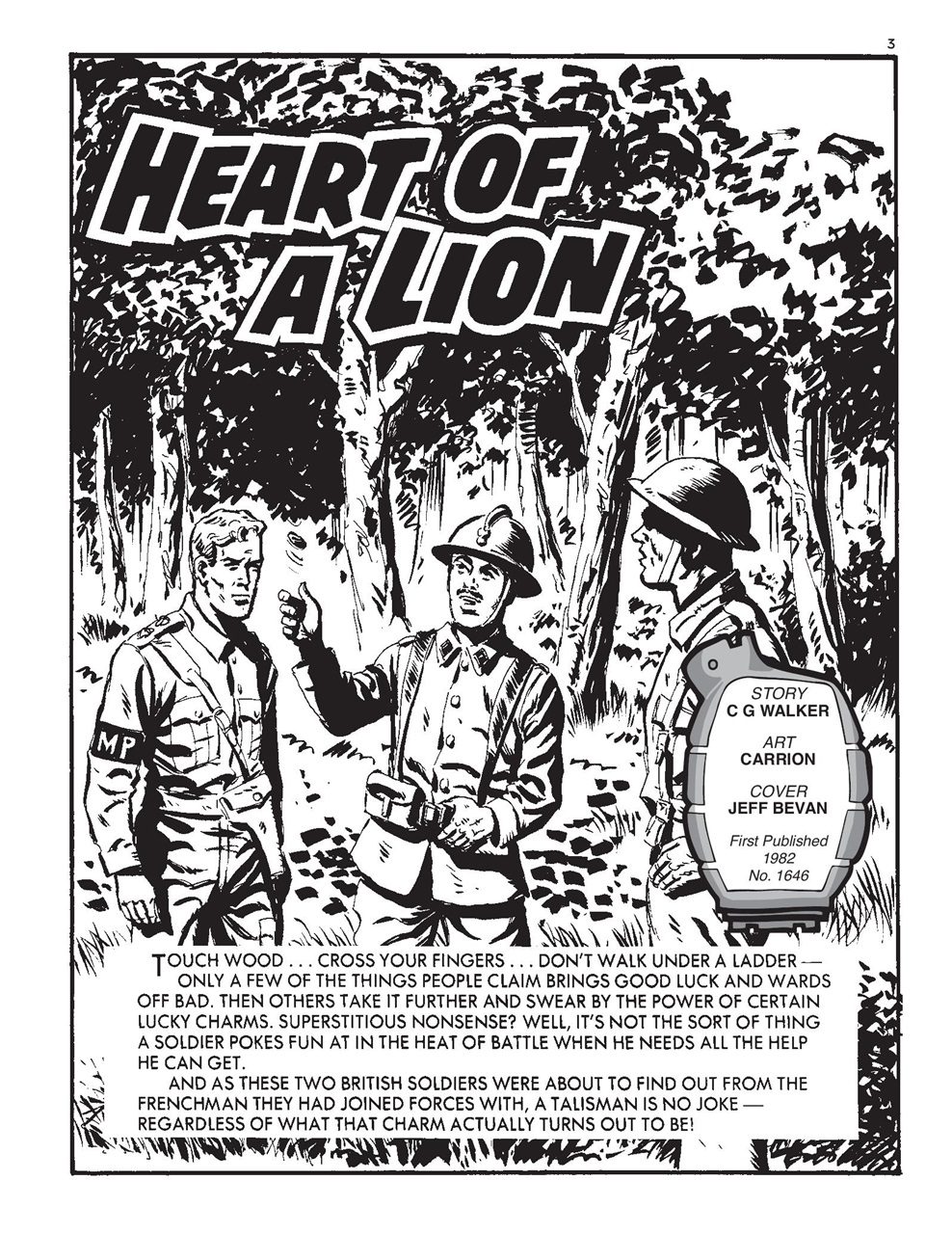 Commando Preview Pages