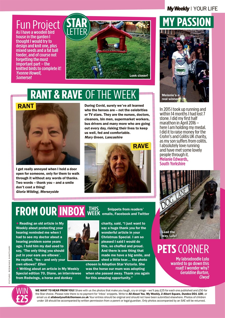 My Weekly Preview Pages