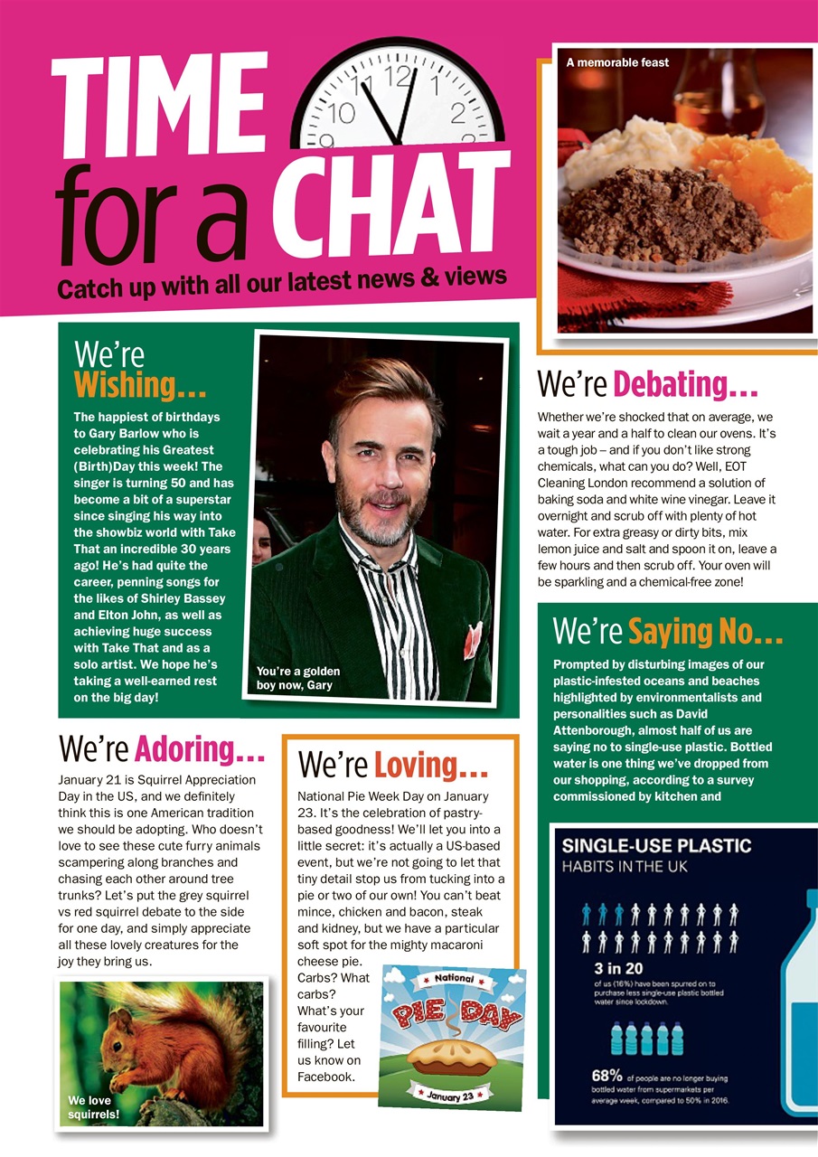 My Weekly Preview Pages