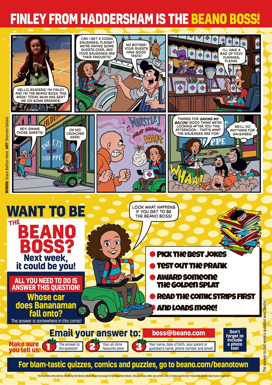 Beano Preview Pages