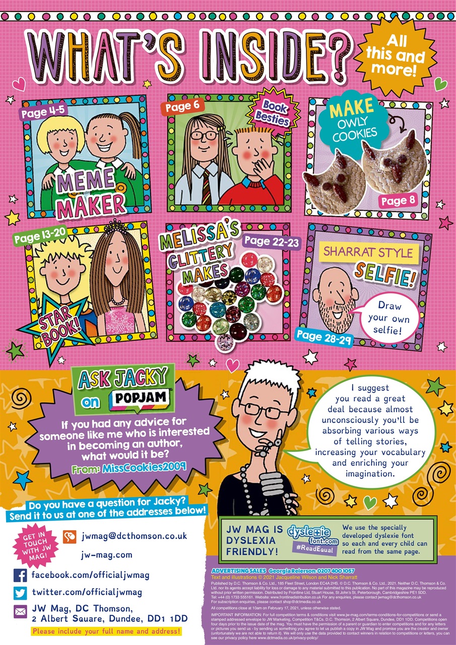 Jacqueline Wilson Preview Pages