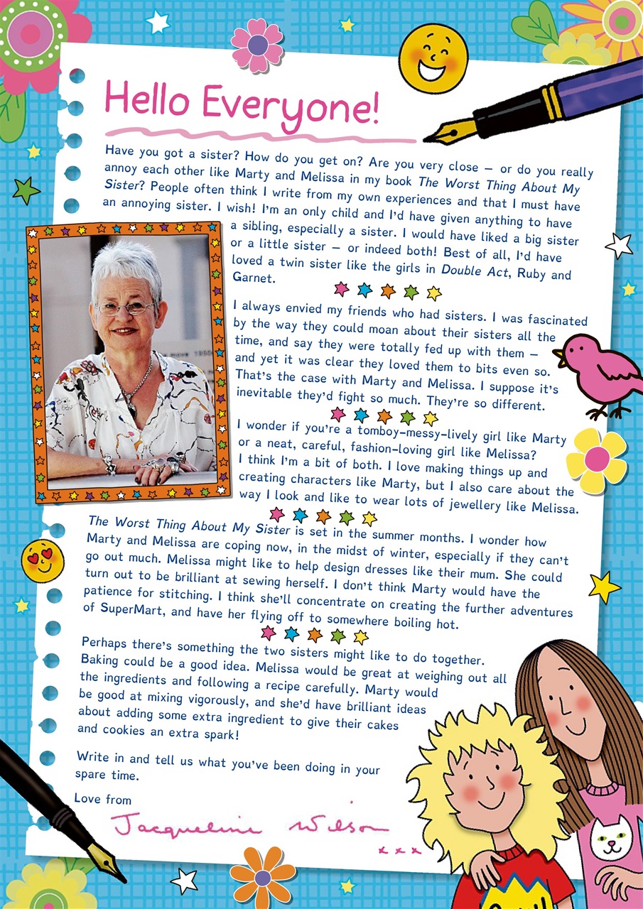 Jacqueline Wilson Preview Pages