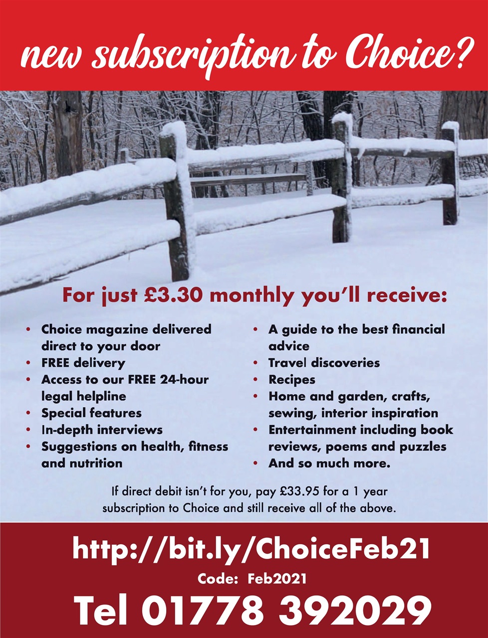 Choice Magazine Preview Pages