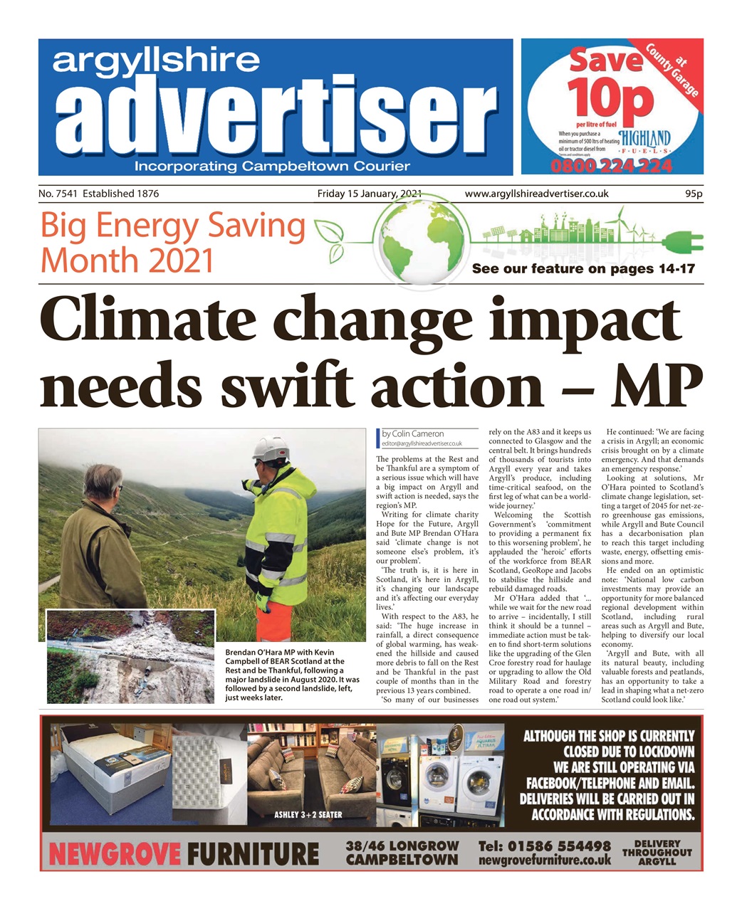 Argyllshire Advertiser Preview Pages