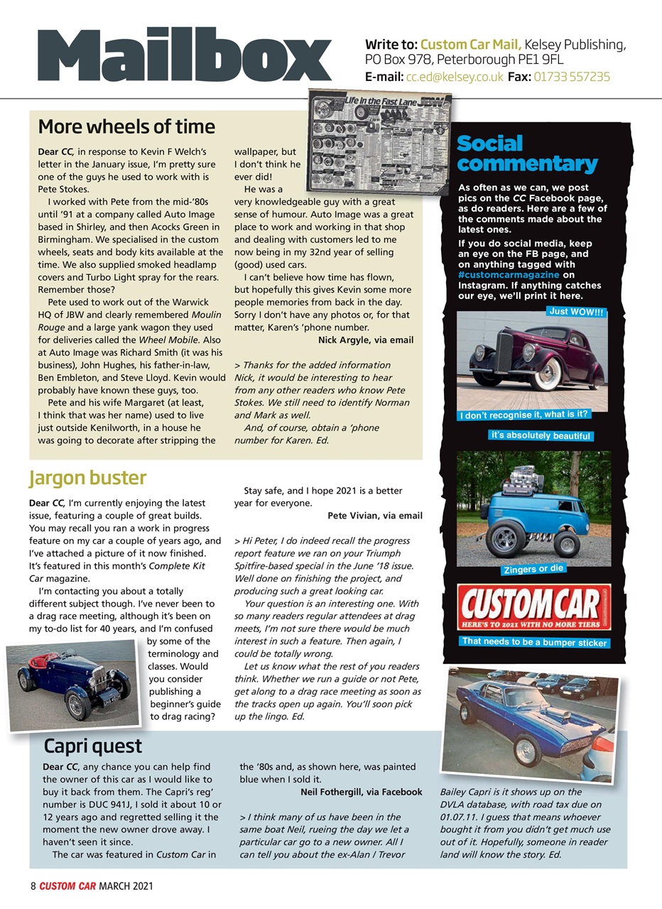 Custom Car Preview Pages