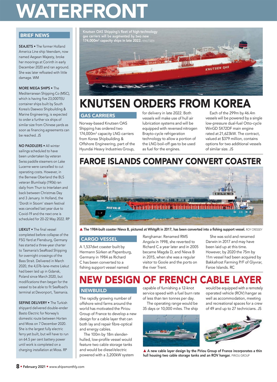 Ships Monthly Preview Pages