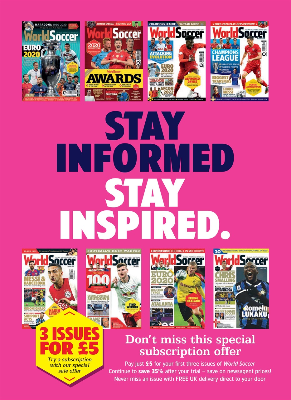 World Soccer Preview Pages