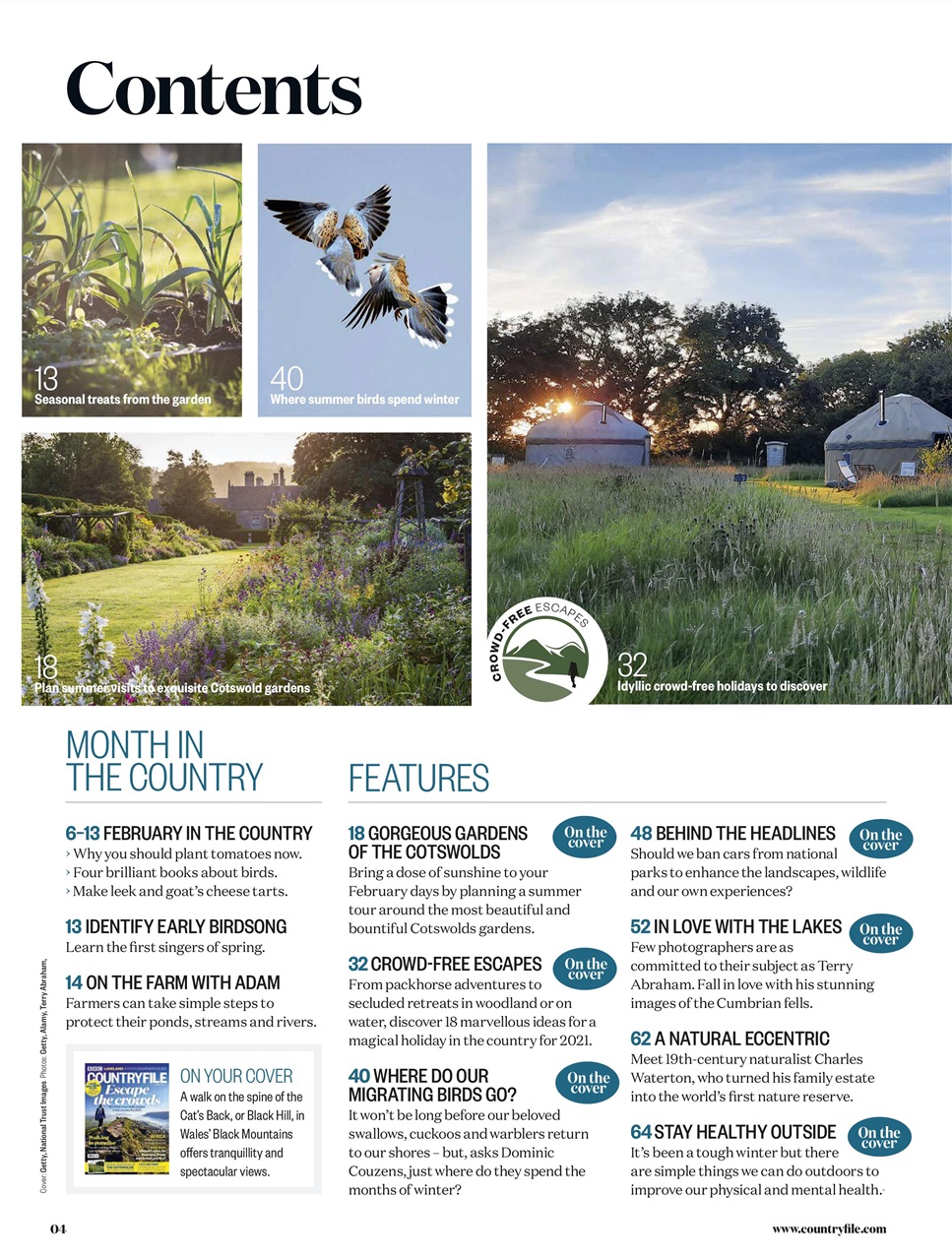 BBC Countryfile Magazine Preview Pages