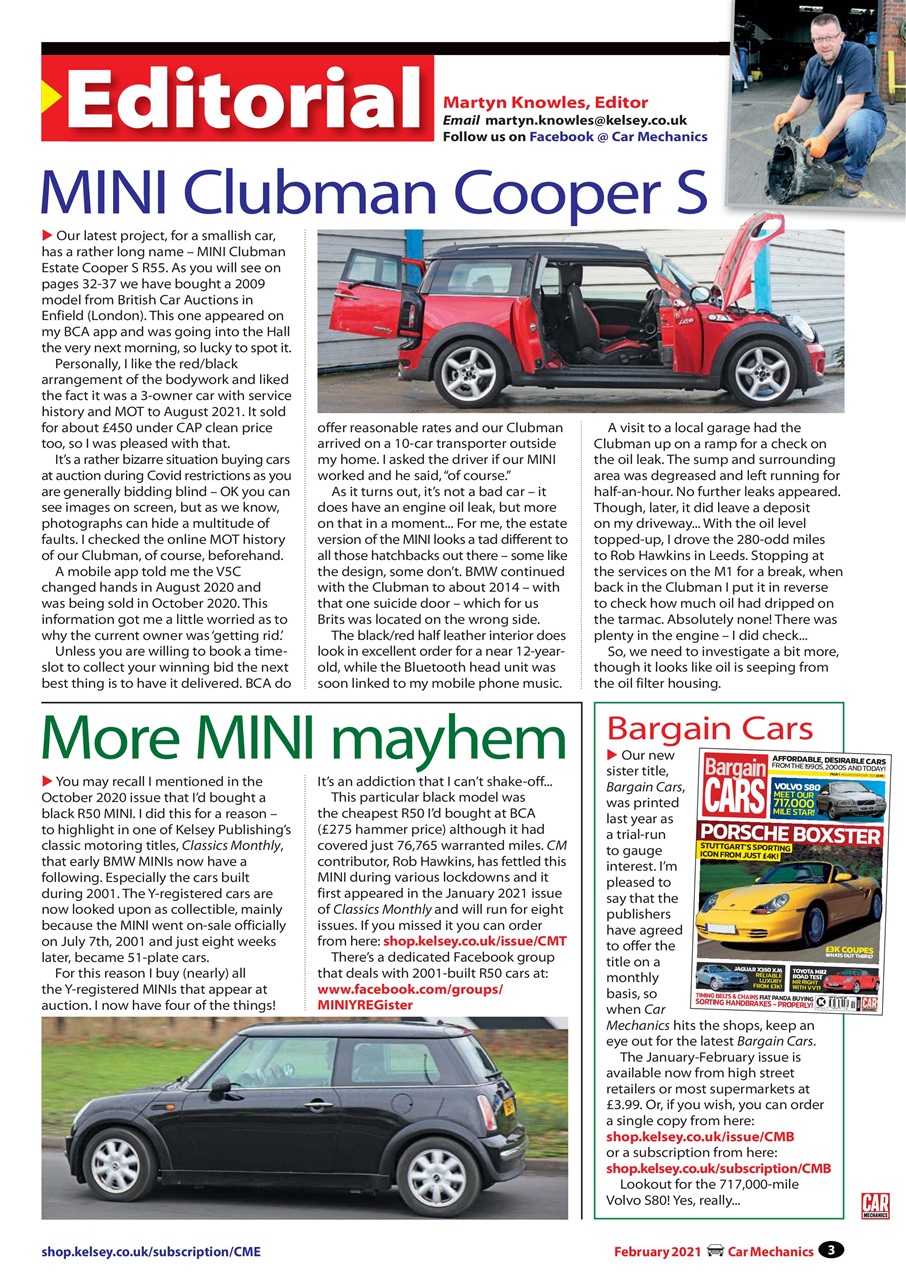 Car Mechanics Preview Pages
